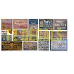 T2 DECALS SIGNS-32 - HO SCALE