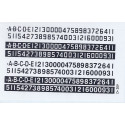 WALTHERS DECAL D-209 - NUMBERBOARDS - O SCALE