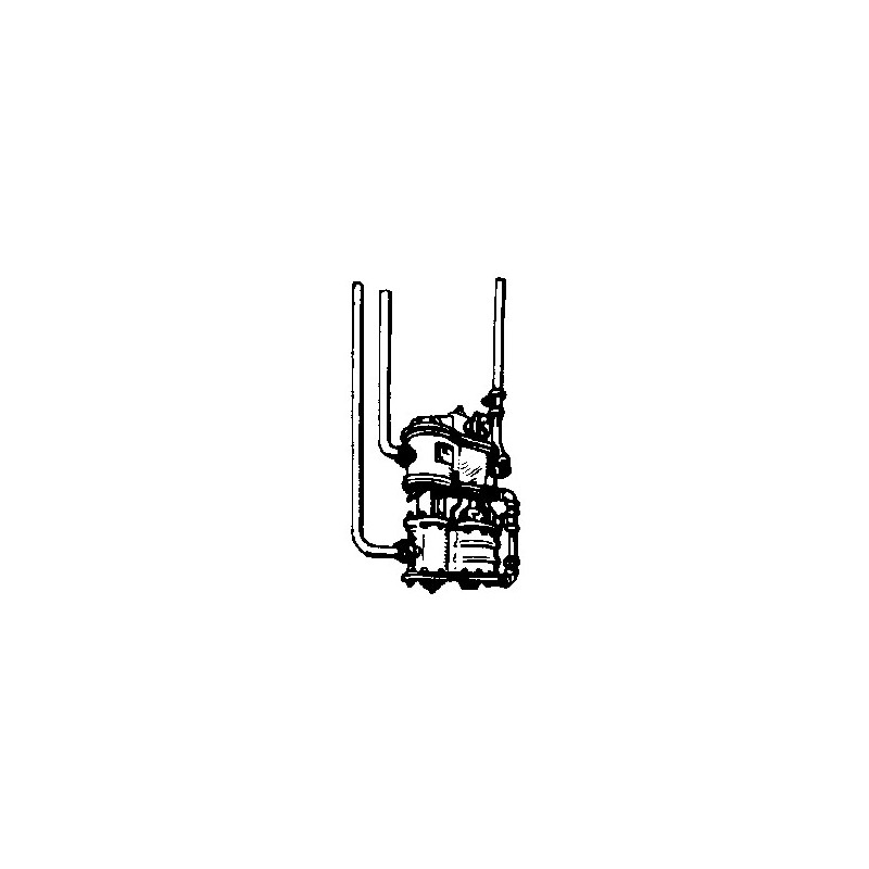 CAL-SCALE 190-346 - STEAM LOCOMOTIVE AIR PUMP WITH REMOTE STRAINER - HO SCALE