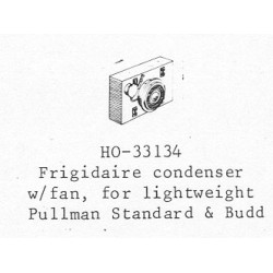 PSC 33134 - PASSENGER CAR FRIGIDAIRE CONDENSER - HO SCALE