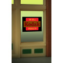 MILLER 8875 - NEON SIGN - WE SELL KODAK PRODUCTS WINDOW SIGN