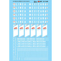 MICROSCALE DECAL 87-1446 - LINEA MEXICANA CONTAINERS
