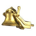 CAL-SCALE 190-3003 - STEAM LOCOMOTIVE BELL - FRONT BOILER MOUNT