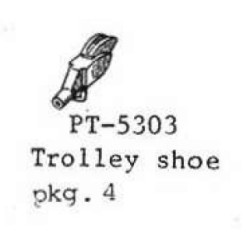 PSC 5303 - TROLLEY SHOE - O SCALE