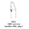 PSC 5651 - EMD DIESEL CAB DOOR HANDLES