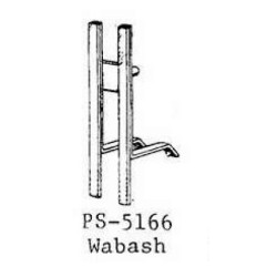 PSC 5166- WABASH AIR PUMP BRACKET - O SCALE