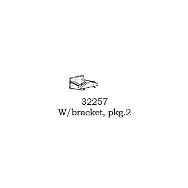PSC 32257 - STEAM LOCOMOTIVE RERAIL FROG WITH BRACKET