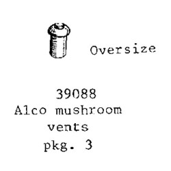 PSC 39088 - DIESEL LOCOMOTIVE ALCO MUSHROOM VENT