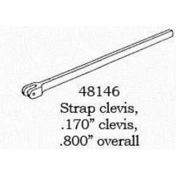 PSC 48146 - STRAP CLEVIS - .170" X .800"