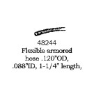 PSC 48244 - FLEXIBLE ARMORED HOSE