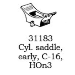 PSC 31183 - STEAM LOCOMOTIVE HOn3 EARLY C-16 CYLINDER SADDLE