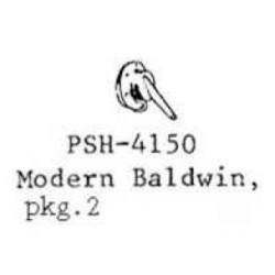 PSC 4150 - STEAM LOCOMOTIVE CLEAN/WASH OUT PLUGS - MODERN BALDWIN