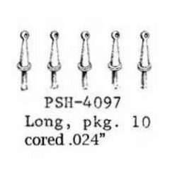 PSC 4097 - STEAM LOCOMOTIVE BOILER  HANDRAIL STANCHIONS - LONG