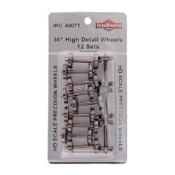 INTERMOUNTAIN 40071 - 36" HIGH DETAIL WHEELSETS - HO SCALE