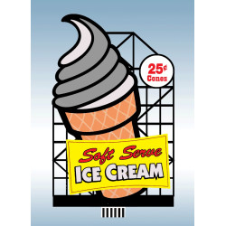 MILLER 44-3002 - SOFT SERVE ICE CREAM - SMALL