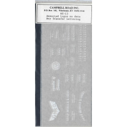 CAMPBELL ROAD DRY TRANSFER WT-13 - GULF MOBILE & OHIO / TENNESSEE CENTRAL / PITTSBURGH & WEST VIRGINIA - HO SCALE