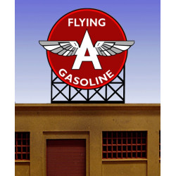 MILLER  FLYING A GASOLINE SIGN - SMALL