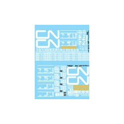 MICROSCALE DECAL 48-1300 - CANADIAN NATIONAL BOXCARS - O SCALE