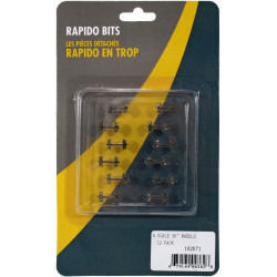 RAPIDO 102071 - 36" WHEELSETS - 12 PACK - N SCALE