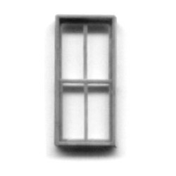 GRANDT LINE 5140 - FACTORY WINDOW DOUBLE HUNG 4 PANE - 42" X 91"