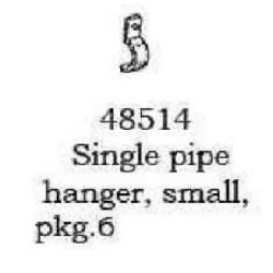 PSC 48514 - SINGLE PIPE HANGER - SMALL