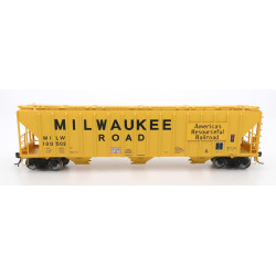 INTERMOUNTAIN 472249-02 - 4785 PS2-CD COVERED HOPPER - LATE END FRAME - MILWAUKEE ROAD 100501 - HO SCALE
