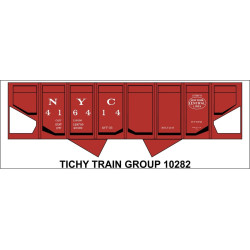 TICHY 10282 - NEW YORK CENTRAL USRA PANEL SIDE REBUILT HOPPER DECAL