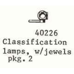 PSC 40226 - MARKER / CLASSIFICATION LAMPS - O SCALE