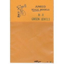 JUNECO B-8 - 4 3/4" JEWELS - GREEN - HO SCALE