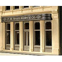 BAR MILLS 80102 - LASER ETCHED BUILDING MARQUEES - F.W. WOOLWORTH AND WESCOTT WIRE & CABLE - LARGE