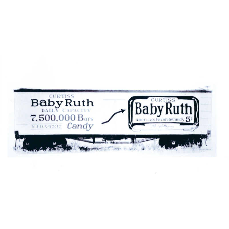 ART GRIFFIN DECAL - NADX 4547 - CURTISS BABY RUTH REEFER - HO SCALE