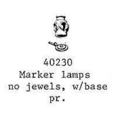 PSC 40230 - MARKER LAMPS - O SCALE