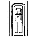 GRANDT LINE 5078 - D&RGW COACH DOOR -  HO SCALE
