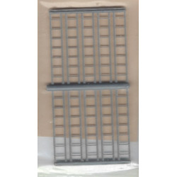 DETAIL ASSOCIATES 6207 - TALL FREIGHT CAR LADDERS - HO SCALE