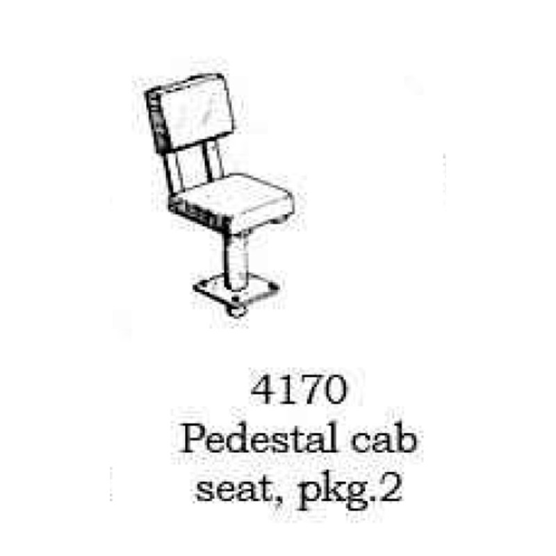 PSC 4170 - LOCOMOTIVE PEDESTAL CAB SEAT - O SCALE