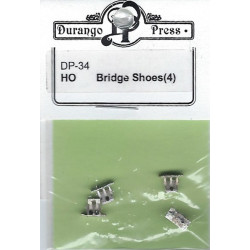 DURANGO PRESS DP-34 - BRIDGE SHOES - HO SCALE
