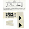 CHAMP DECAL HC-478 - CPRAIL CABOOSE - HO SCALE