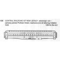 CDS DRY TRANSFER N-128NOS  CENTRAL RAILROAD OF NEW JERSEY PASSENGER CAR - N SCALE