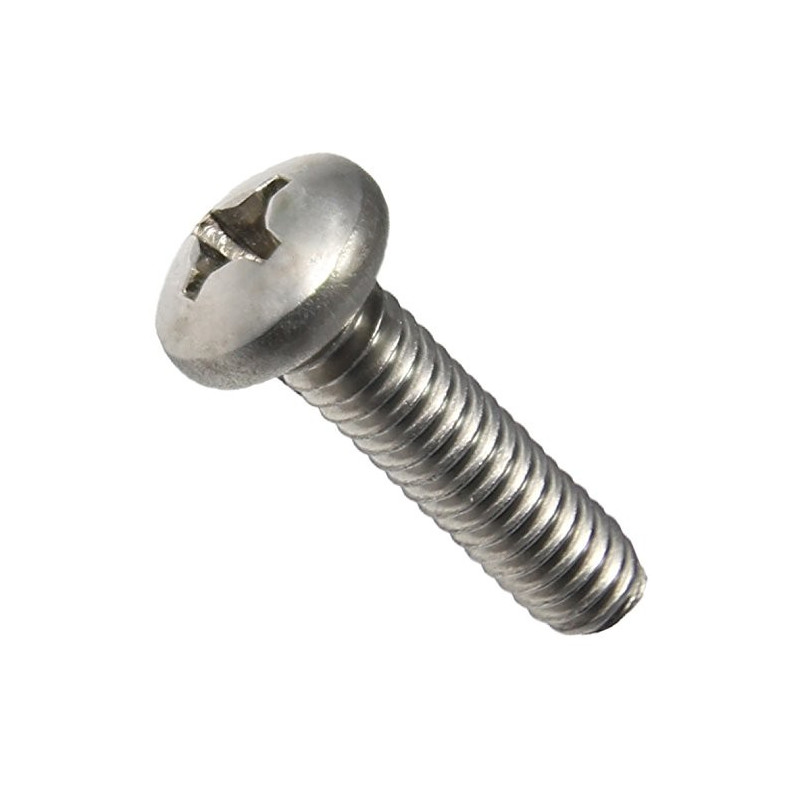 BOWSER 256041 STAINLESS STEEL ROUNDHEAD SCREWS - 2-56 x 1/4"
