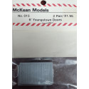 McKEAN 015 - BOXCAR 6' YOUNGSTOWN  DOORS - HO SCALE