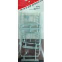 McKEAN 040 - ACF COVERED HOPPER END LADDERS - HO SCALE
