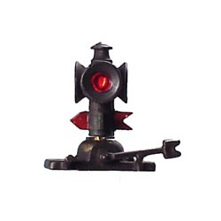 TOMAR H-851 - ILLUMINATED SWITCH STAND - HO SCALE