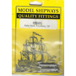 MODEL SHIPWAYS MS0231 - GALLEY STACK - PROVIDENCE - 7/8"