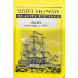 MODEL SHIPWAYS MS2569 - LADDER - METAL - 3x10mm