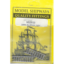 MODEL SHIPWAYS MS29133 - LADDER - METAL - 8x33mm