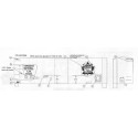 BLACK CAT DECAL - BC113 - CANADIAN NATIONAL 40' BOXCAR - 10'IH - HO SCALE