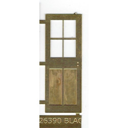 BLACK CAT BC253-O - CANADIAN NATIONAL WOOD CABOOSE STORM DOORS - O SCALE