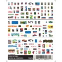 WOODLAND DT573 - SIGNS & POSTERS - N SCALE