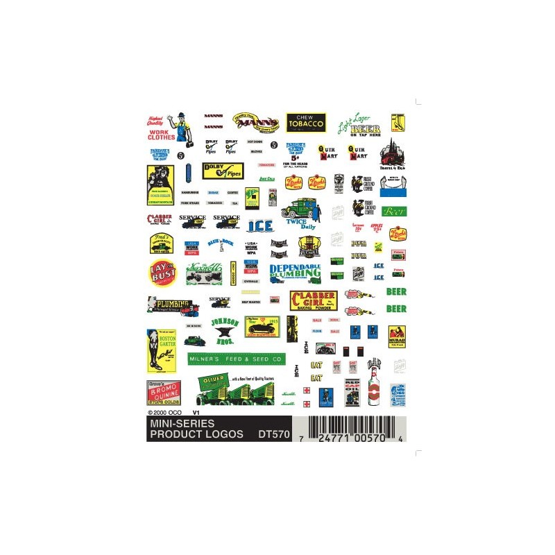 WOODLAND DT570 - PRODUCT LOGOS - N SCALE