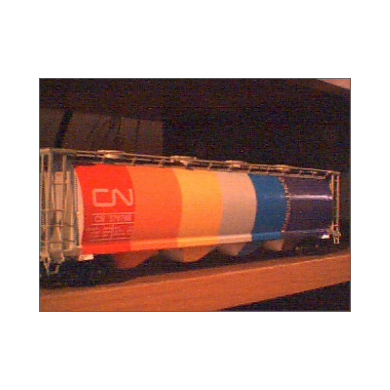 PMI-H-1 - CANADIAN NATIONAL 4 BAY COVERED HOPPER - HO SCALE